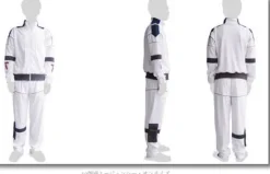 AEUG Jersey Suit White XL