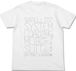 After War Gundam X: Satellite System T-Shirt / White-L