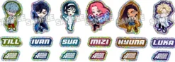 ALIEN STAGE Nendoroid Plus Holographic Sticker Set Luka