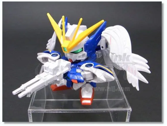BB God Gundam & Wing Gundam Zero Custom