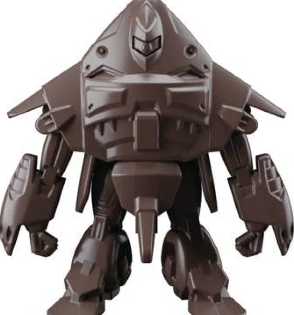 Bikkura Tamago - Gunpla Entry Grade Strike Gundam (Grand Slam Equipped) & Mini Gunpla Mobile GOOhN (Brown) / Mobile ZnO (Green)