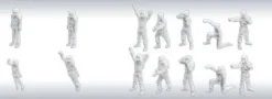 1/144 Builders Parts: MS Figure 01 (White)