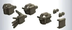 1/144 Builders Parts: MS Hand 04 (EFSF L Size Metallic Color)