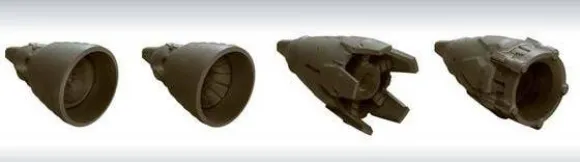 1/144 Builders Parts: MS Vernier 01 (Metallic Color)