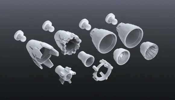 1/100 Builders Parts: Vernier #01
