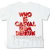 Casval Rem Deikun T-Shirt White M