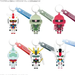 CharZaku-Kun 3D Rubber Mascot Keychain