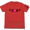 Char Zaku Mono-Eye Luminous T-Shirt Red XL
