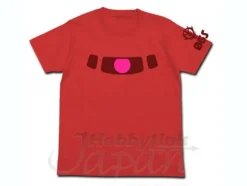 Char Zaku Mono-Eye Luminous T-Shirt Red L