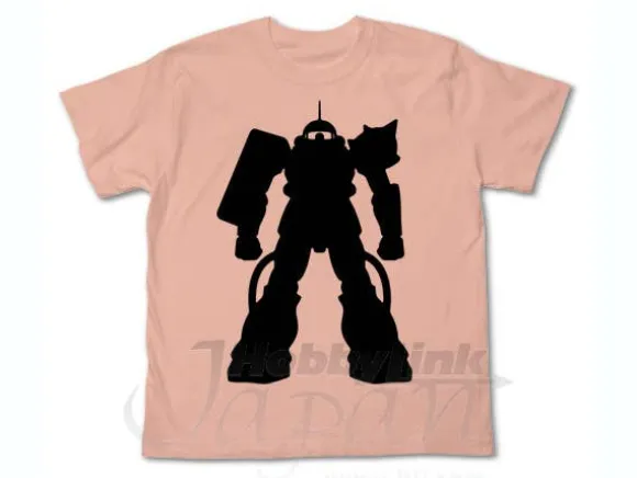 Char Zaku Silhouette T-Shirt Apricot M