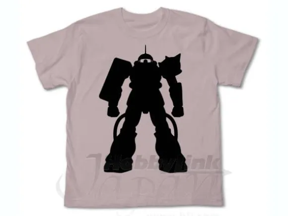 Char Zaku Silhouette T-Shirt Mauve M