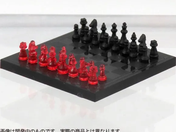 1/12 Chess with Puripura Figures (Clear Red x Black)