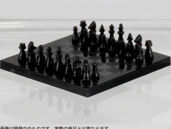 1/12 Chess with Puripura Figures (Clear Red x Black)