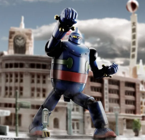 Chogokin Damashii GX-24R Tetsujin 28-go, Tetsujin 28-go (1963) with Theme Song (Reissue)