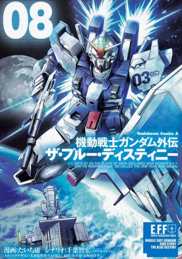 Comic Gundam The Blue Destiny #08
