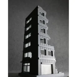 1/144 DCM02 Dio-Com Destroyed Building A