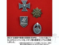 Descending Operation Pin Badge