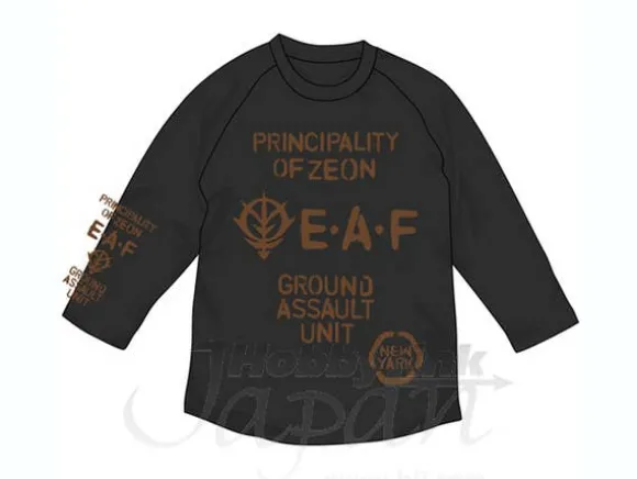 E.A.F. Ground Assault Unit Raglan T-Shirt Charcoal XL