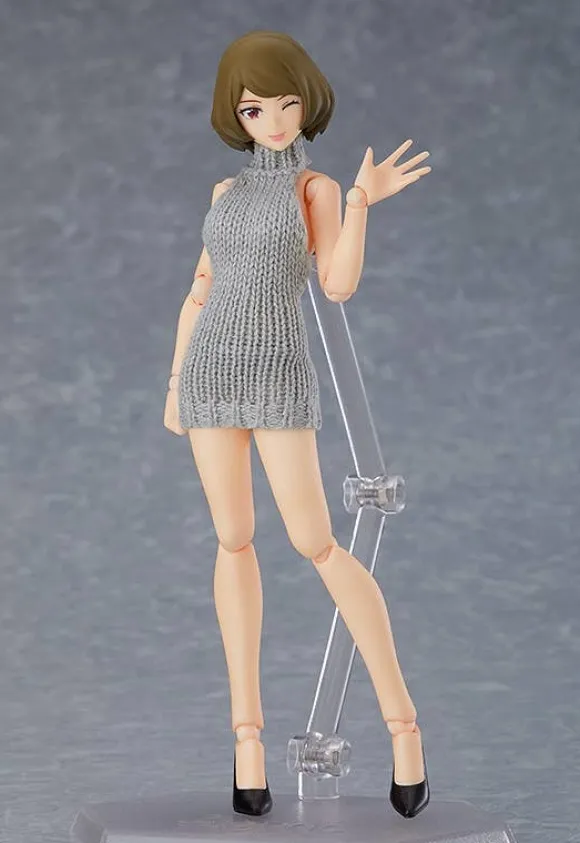 figma Female Body (Chiaki) with Backless Sweater Outfit