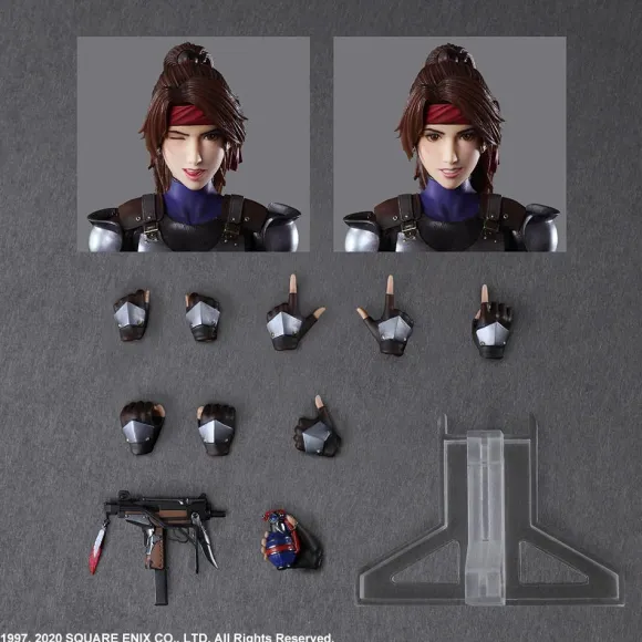 Final Fantasy VII Remake: Play Arts Kai Jessie & Motor Bike Set