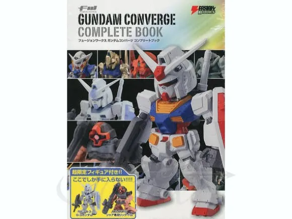 FW Gundam Converge Complete Book (with G3 Gundam & Char Rick Dom)