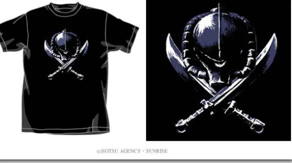 Gouf Head T-Shirt Black M