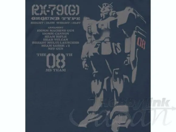 Ground Type Gundam T-Shirt Denim XL