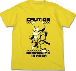 Gundam Build Fighters Beargguy III T-Shirt Yellow S