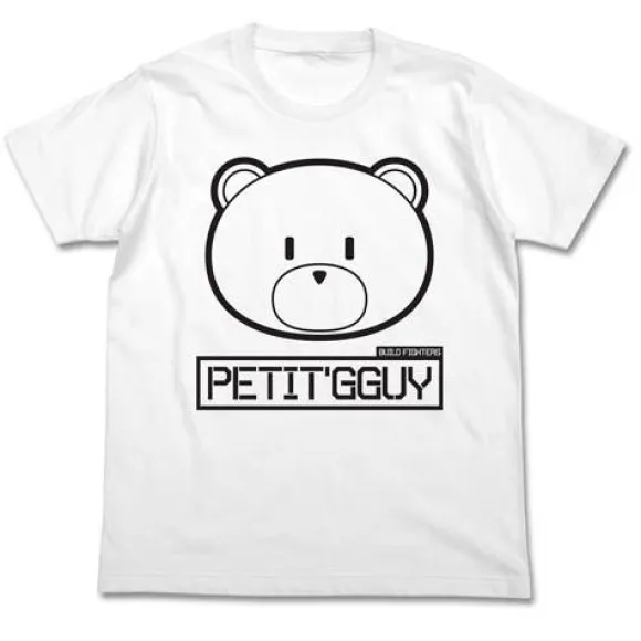 Gundam Build Fighters Try: Petit'gguy T-shirt / White - M
