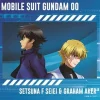 Gundam 00: Memories Towel Setsuna & Graham