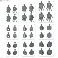 Gundam Option Parts Set Gunpla 03 (Build Hands Square Shape)