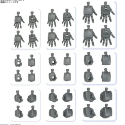 Gundam Option Parts Set Gunpla 04 (Build Hands Round Shape)