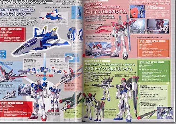 Gundam SEED Destiny Official File Mechanics #01