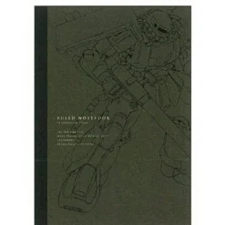 Gundam Stationery VI Notebook B5 MS-06F (Zaku II)