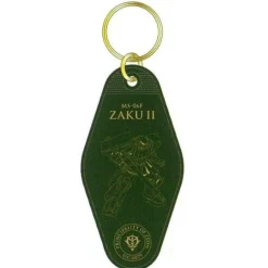 Gundam Stationery VI Plate Tag MS-06F (Zaku II)