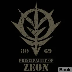 Gundam: The Zeon Army Zip Hoodie Vintage Ver BLACK S