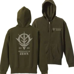Gundam: The Zeon Army Zip Hoodie Vintage Ver MOSS S