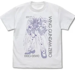 Gundam Wing: Endless Waltz: Wing Gundam Zero EW T-shirt / White - S