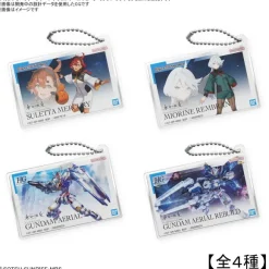 Gunpla Package Art Acrylic Ball Chain Figure-rise Standard Miorine Rembran