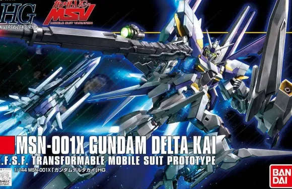 1/144 HGUC Gundam Delta Kai