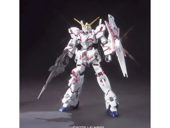 1/144 HGUC RX-0 Unicorn Gundam Destroy Mode Titanium Finish
