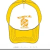 Hyakushiki Cap White x Yellow