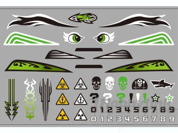 Jet Ski Metallic Green