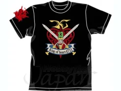 King of Heart T-Shirt Black L