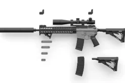 1/12 Little Armory: [LADF24] Anime: Girls Frontline ST-AR15 Type