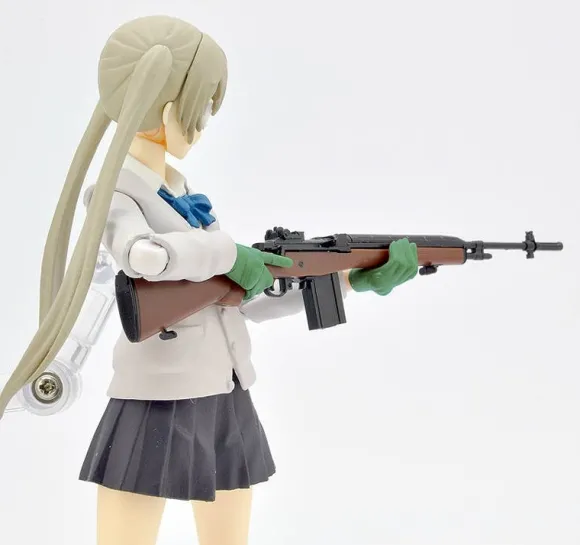 Little Armory LAOP07: figma Tactical Gloves 2 Revolver Set (Green)