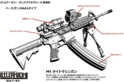 1/12 Little Armory LD022 Gun Accessories A2