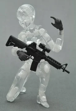 LittleArmory-OP3: figma Tactical Gloves (Stealth Black) (Reissue)