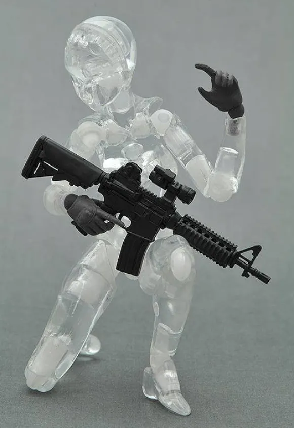 1/12 Little Armory OP03: Tactical Glove (Stealth Black) for figma