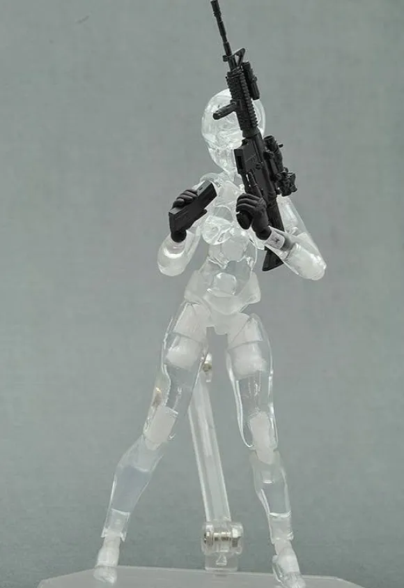 1/12 Little Armory OP03: Tactical Glove (Stealth Black) for figma